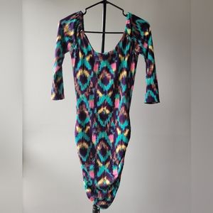 Seduction Print Dress